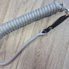 Longe 5 mètres gris argent
