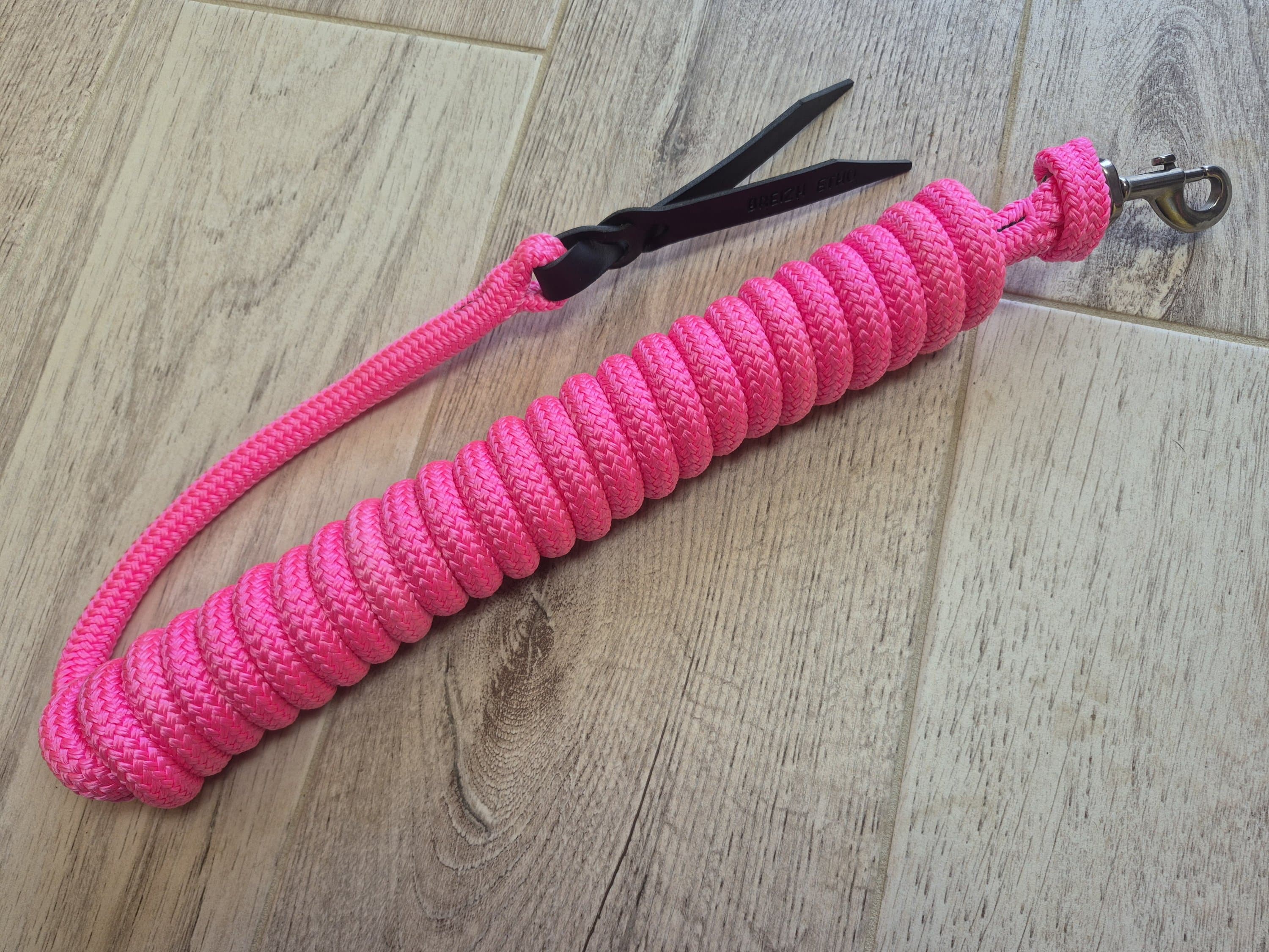 Longe 5 mètres rose fluo