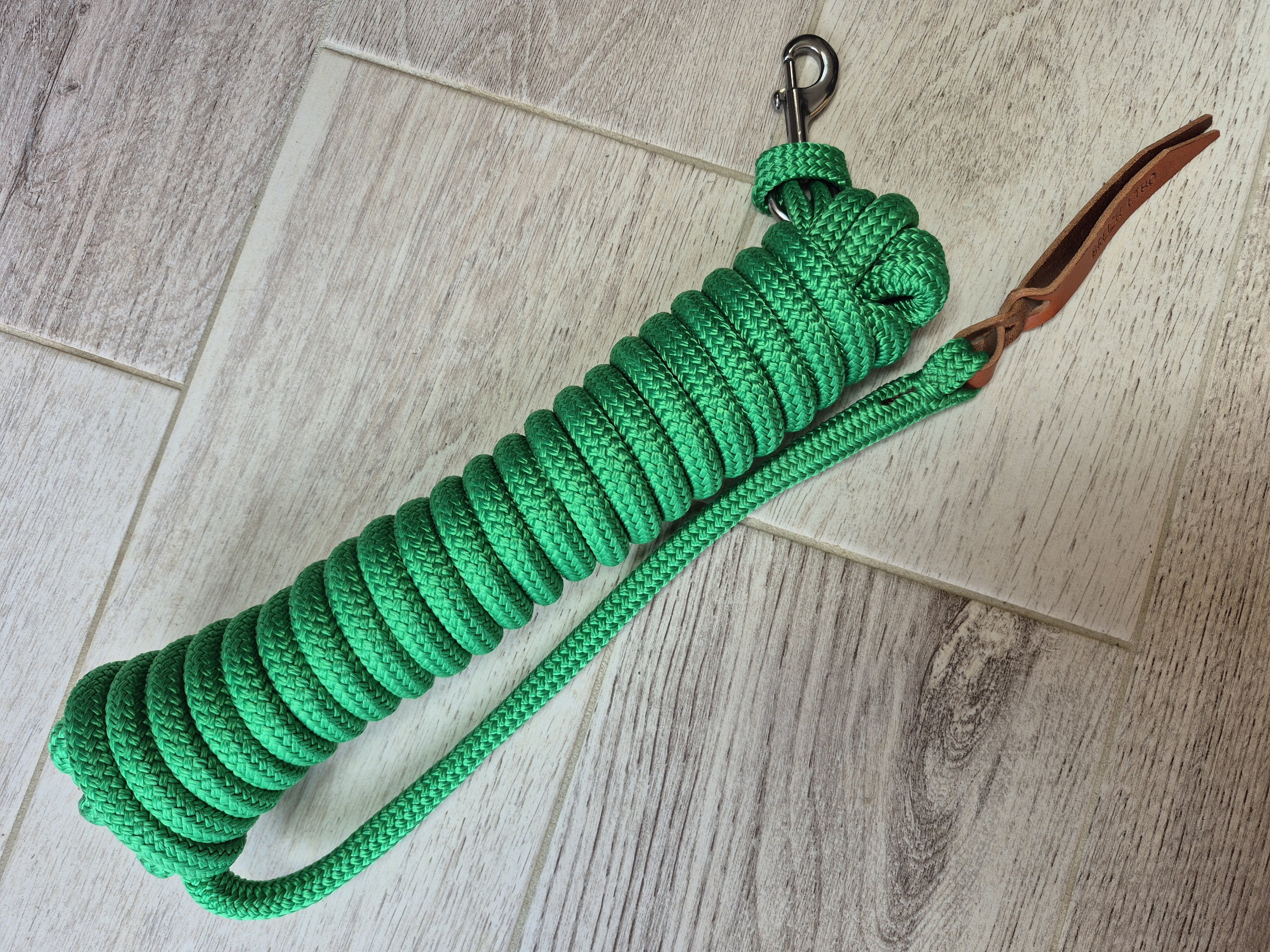 Longe 5 mètres vert herbe