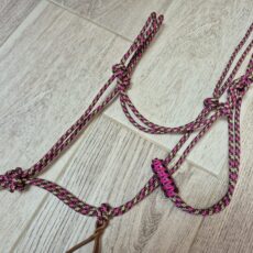 COB licol marron beige et fuchsia
