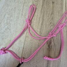 PONEY licol rose clair