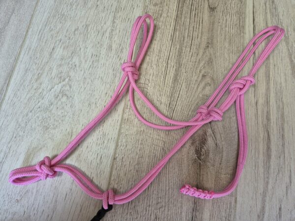 PONEY licol rose clair