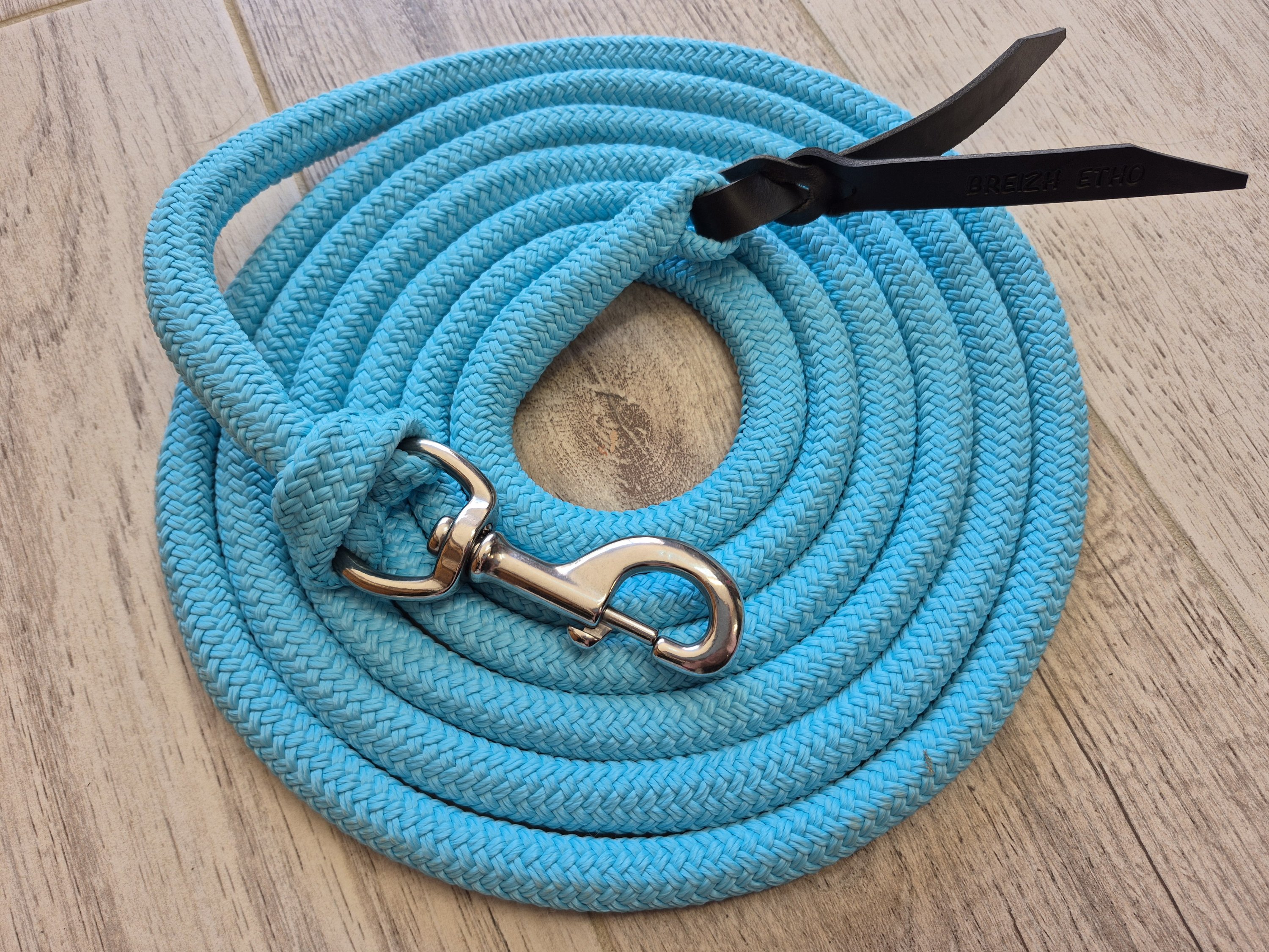 Longe 3.70m turquoise