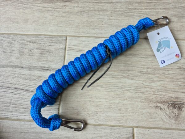 Rênes 2,50 mètres bleu roi
