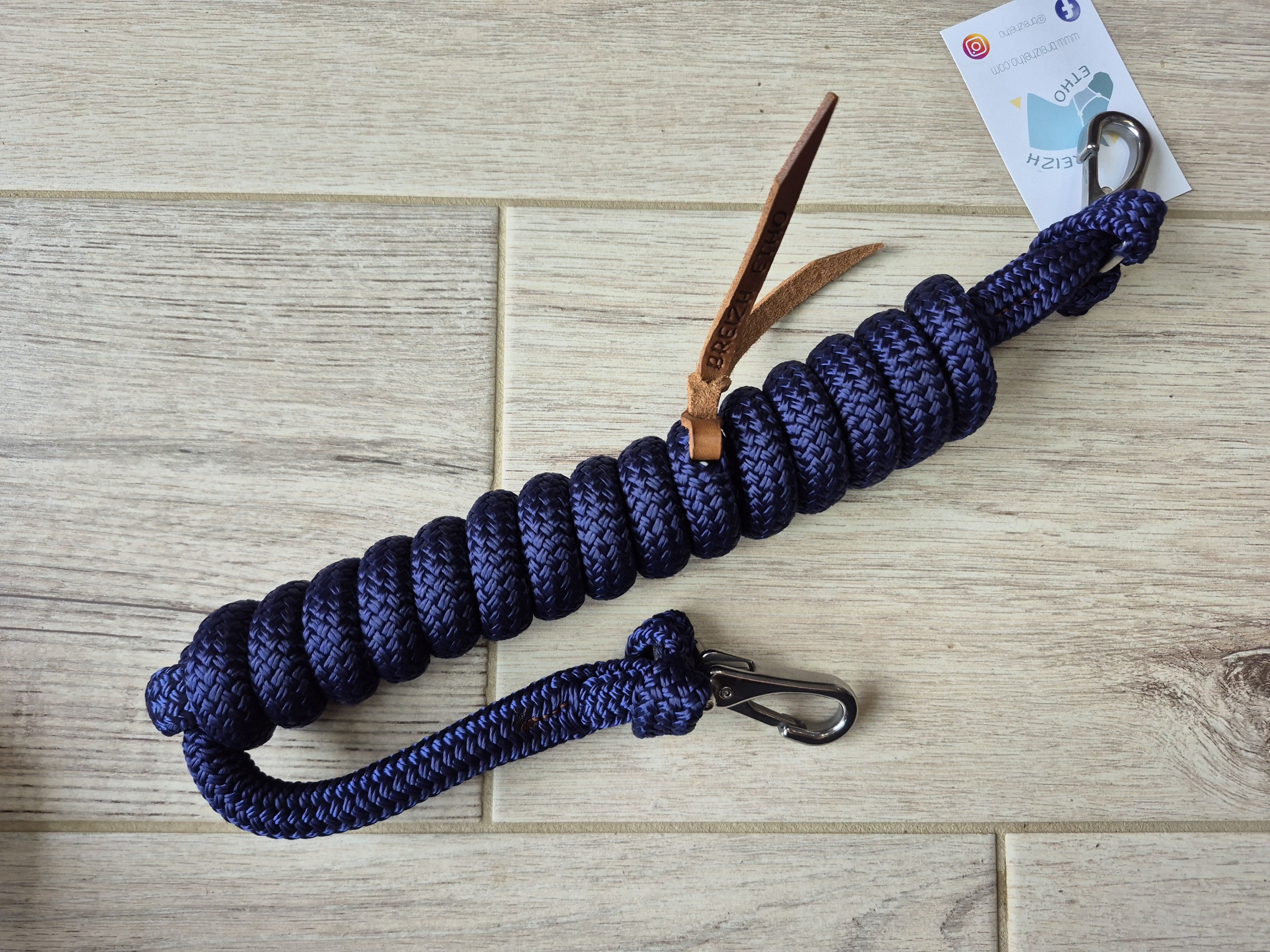 Rênes 2,50 mètres bleu marine