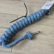 Rênes 2,50 mètres chiné bleu