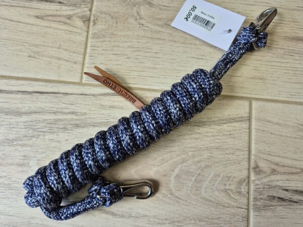 Rênes 2,50 mètres chiné bleu marine