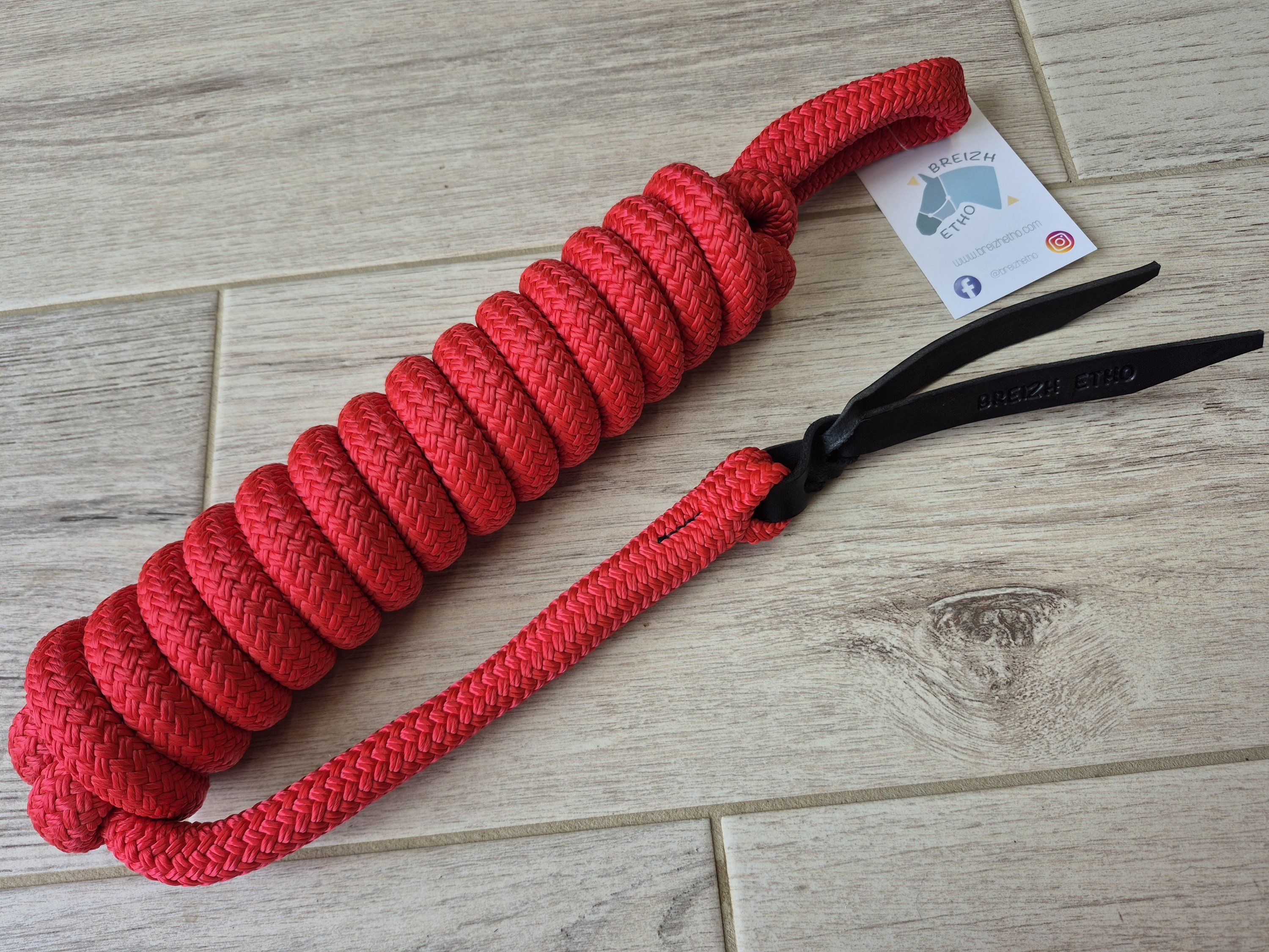 Longe 3.70m rouge
